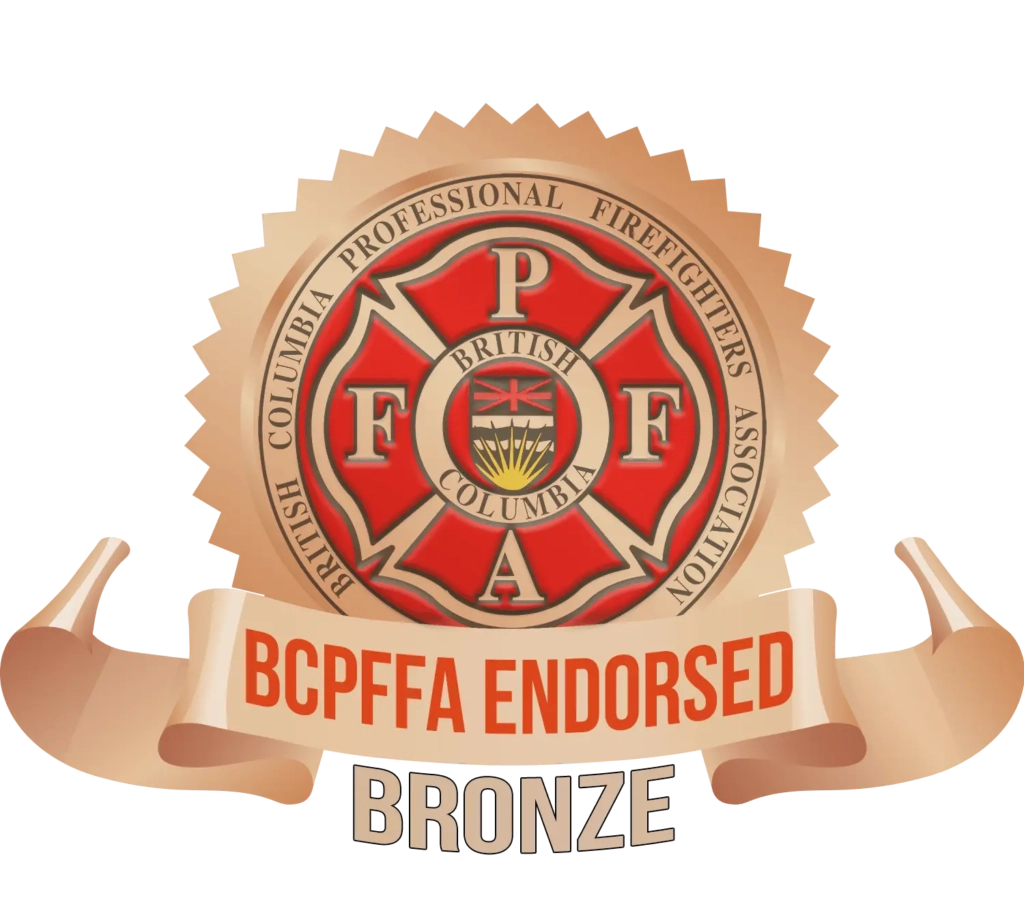 British Columbia Professional Fire Fighters Association, BCPFFA Endorsed Bronze